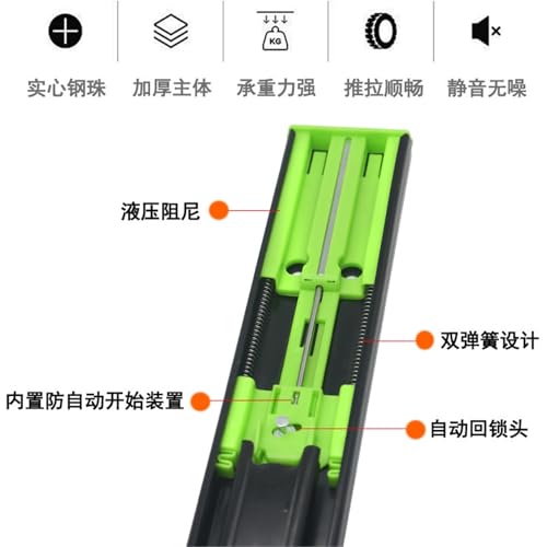 Guías de tres secciones Buffer4512T-16inch para herrajes de cajones 5