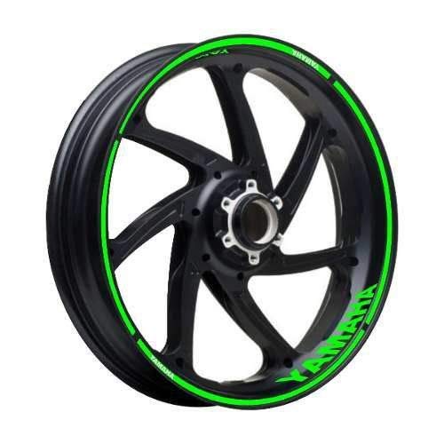 Adesivo Friso Refletivo Moto Yamaha Ténéré 250 Verde Não Desbota