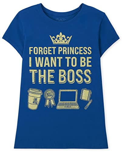 Image of The Children's Place Girls Short Sleeve Graphic T-Shirt