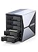 Produktbild UGREEN RAID Festplattengehäuse 5 Bay Raid Gehäuse Docking Station für 3.5/2.5 Zoll HDD SSD Festplatte Gehäuse unterstützt RAID 0/1/3/5/10/JBOD/Span/Clone/PM mit leiser Lüfter