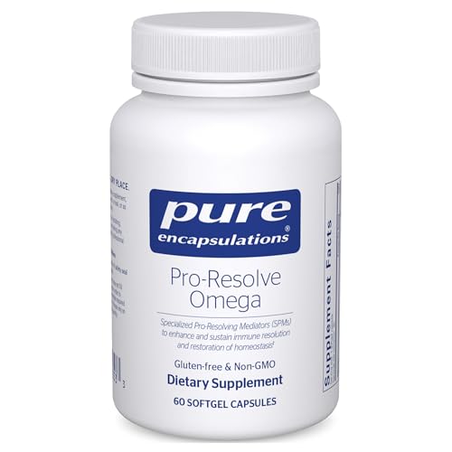 Pure Encapsulations Pro-Resolve Omega | Omega-3 Fatty Acids for Cardiovascular Health | 60 Softgel Capsules