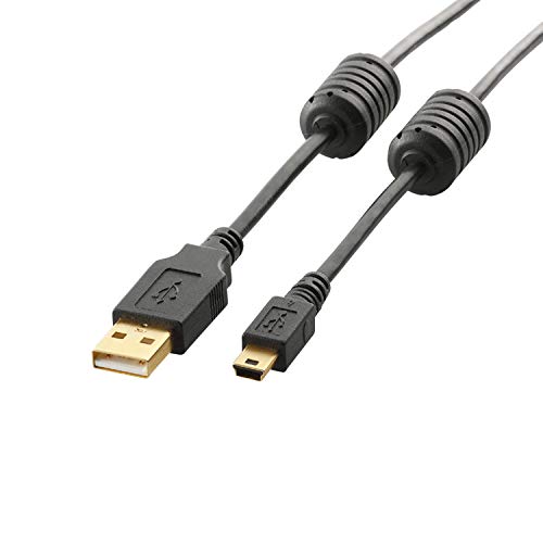 Amazon.co.jp: エレコム USBケーブル 【miniB】 USB2.0 (USB A