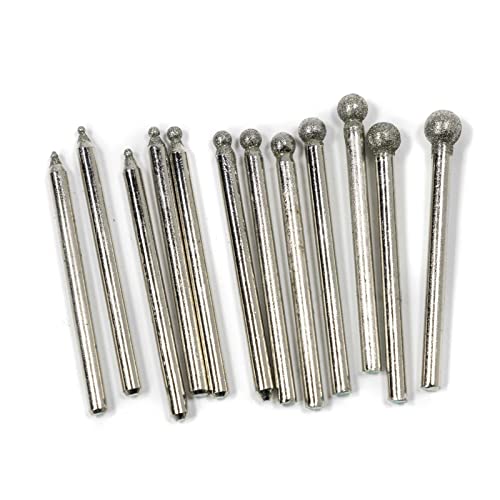 Set de Fresas Diamante Bola 12 piezas 150 Grit miniatura 5