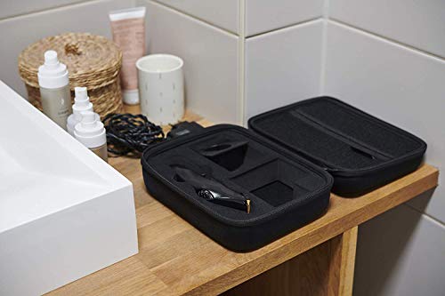 Casingwise Tasche für Panasonic ER-DGP80, ER-GP82 Rasierer / Haarschneidemaschine Hülle mit Fach für Kabel und Zubehör für Reisen / Barttrimmer Hard Case mit Trageschlaufe schwarz - Image 7