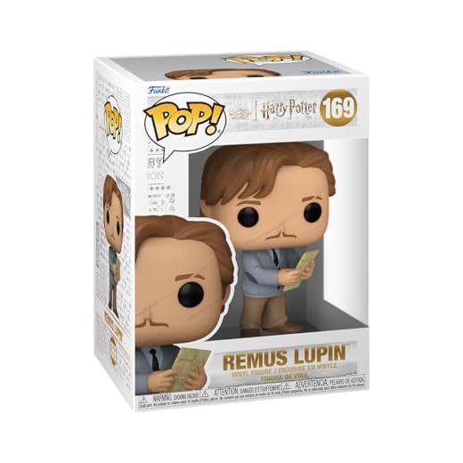 Funko Pop! Movies: Harry Potter Prisoner of Azkaban - Remus Lupin with Map - Figura de Vinilo Coleccionable - Idea de Regalo- Mercancia Oficial - Juguetes para Niños y Adultos - Movies Fans