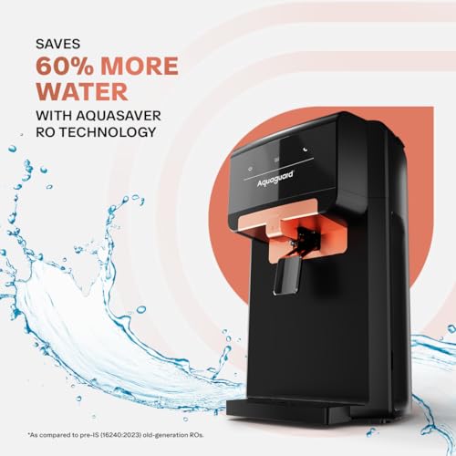 Image of Aquaguard Enrich Nexen RO+UV Water Purifier | 2-Year Warranty | Active Copper & Alkaline Boost | 2-Year Filter Life Powered by Anti-Scale FIlter | Removable Drip Tray