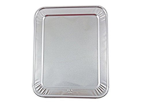 Handi-Foil 1/2 Half-Size Deep Aluminum Steam Pan w/Lids -Disposable Trays (Pack of 100)