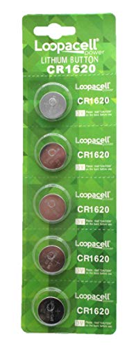 Baterías de Litio CR1620 Pack de 5 LOOPACELL miniatura 1