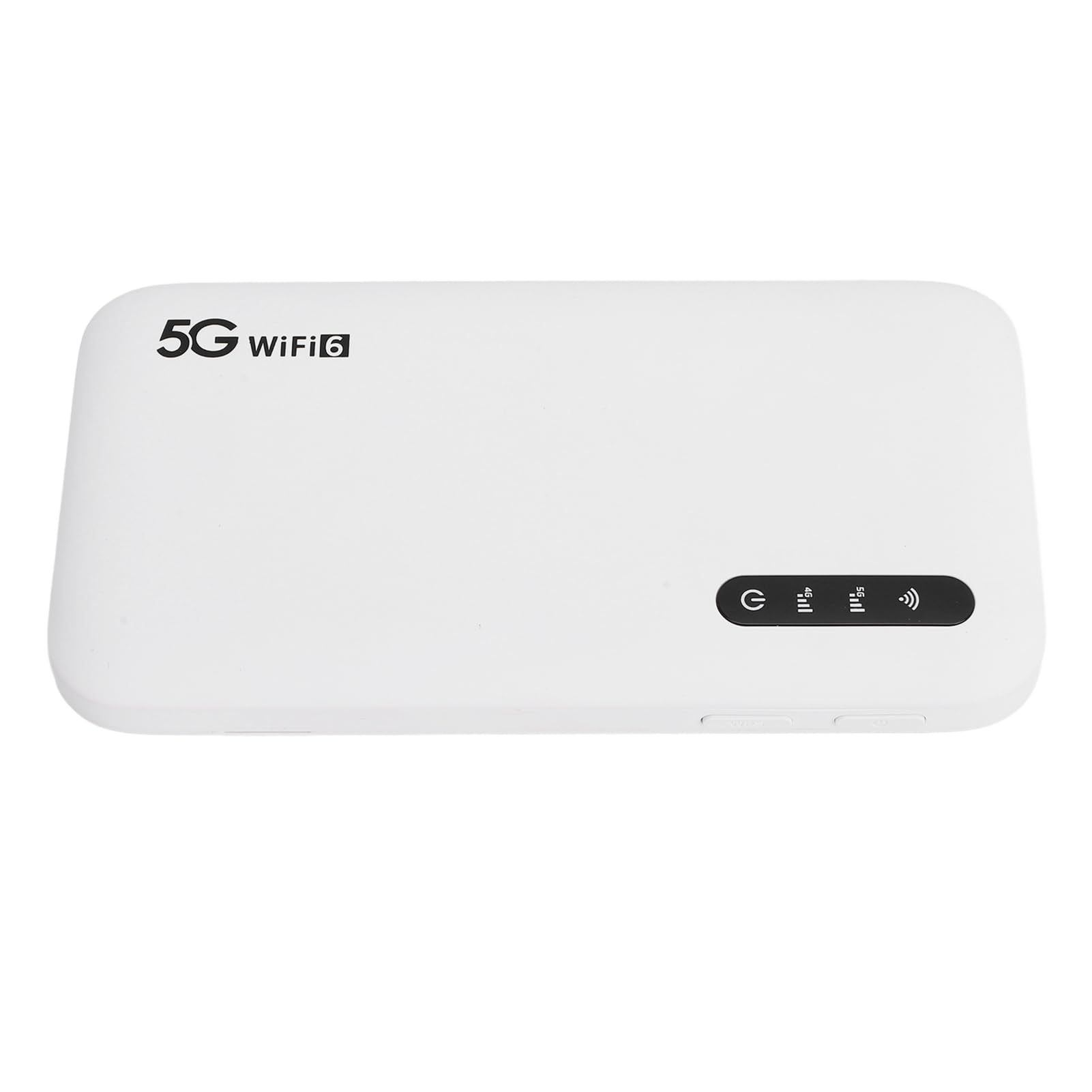 Punto de Acceso Móvil WiFi 5G para Viajes, Enrutador de Punto de Acceso WiFi6 Portátil de 2,4 GHz y 5,8 GHz con Ranura para Tarjeta SIM, 16 Dispositivos Conectados