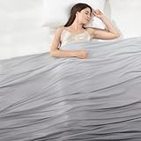 Elegear Cooling Comforter Queen Size Absorb Body Heat to Keep Cool, Double-Sided Cooling Blanket for Hot Sleeper Arc-Chill Cool Fabric Q-Max0.5, Lightweight Summer Comforter Ice Blanket,Gradient Gray
