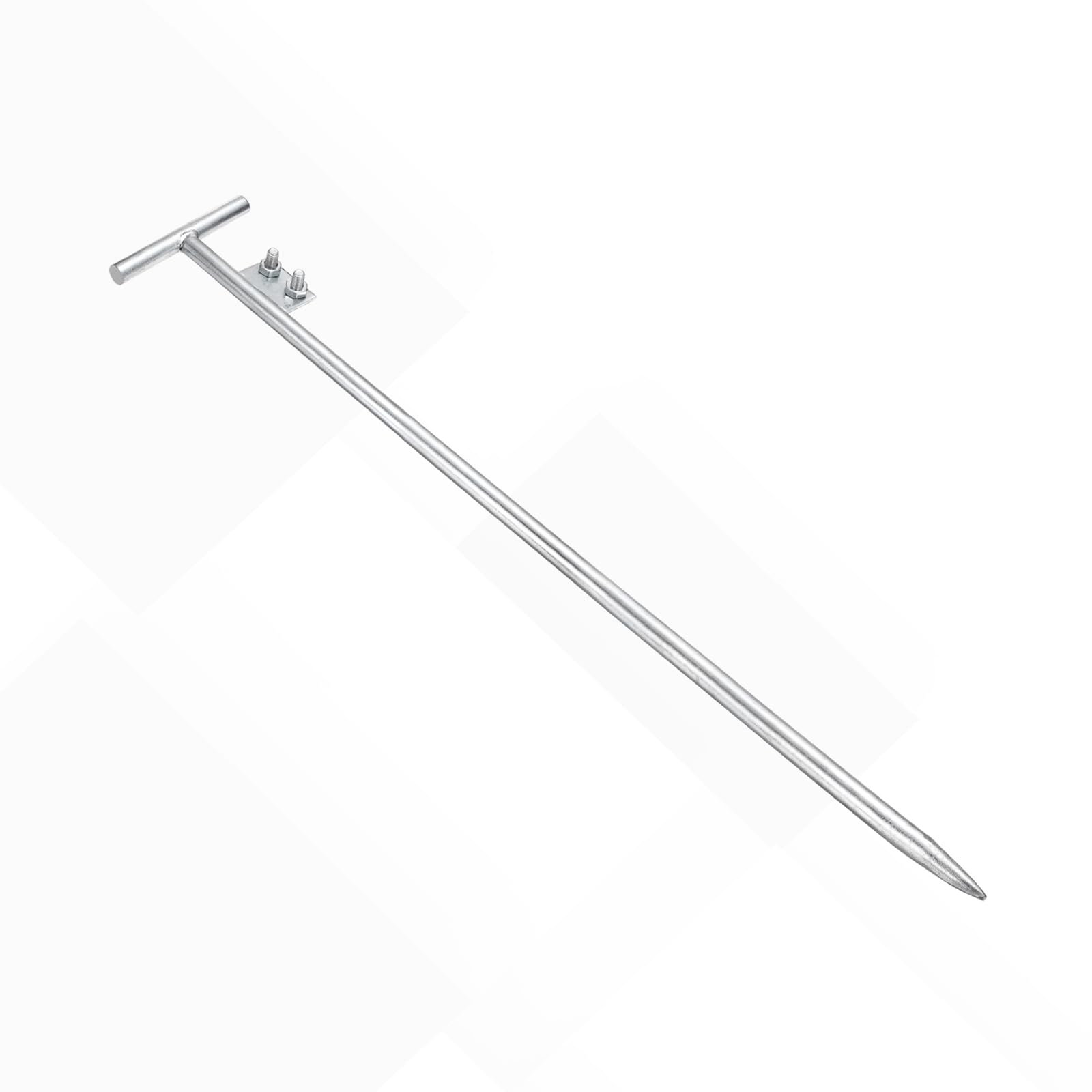 QUARKZMAN 0.6" Palo Terra Caldo Zincato 3.3ft