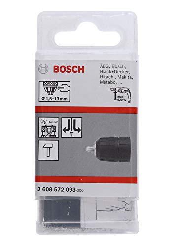 Bosch 2608572093 Mandrin à serrage rapide Jusque 16 mm Serrage 1 5 / 13 mm Filetage - vue 3