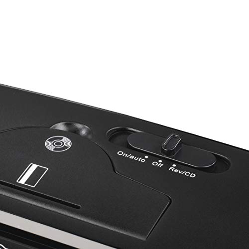 Hama |Trituradora de Papel Nivel Seguridad P2,T1 (Basic S8CD, Destructora de Papel, Velocidad Corte: 2,8m/min, Bandas magnéticas, BLU-Ray, CD, DVD, Papel, Tarjetas de plástico) Negro - imagen 13