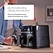 Tefal Dual Easy Fry Heißluftfritteuse 8,3 L – Airfryer mit 2 Kammern & XL-Schublade, 7 Programme, 2700 W, Extra-Crisp-Technologie, fettarm frittieren & energiesparend, spülmaschinenfest EY9018
