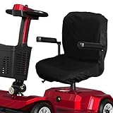 Mobility Scooter Seat Cover, Waterproof 600D Oxford Fabric Electric Wheelchair Seat Cover, Professional Protector Accessories from Sun, Rain, Dust, Dirty for Electric Wheelchairs Mobility Scooter