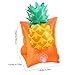 Yeory Swimming Armband for Kid Inflatable Swimming Arm Band Cute Float Armband Swim Training Aid Aged 3-6 1Pair Pineapple, Swimming Arm Float Rings