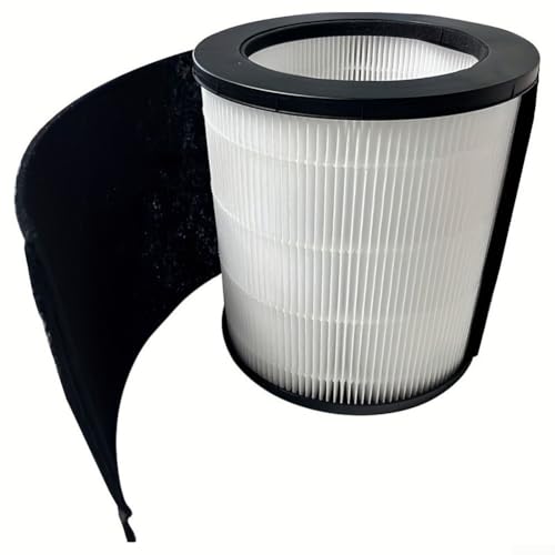 Feeshoppher For Taotronics TT-AP008 Air Purifier Replacement Carbon Filter 21.5x20cm Activated Charcoal Filter Element Home Office Air Cleaner Accessory