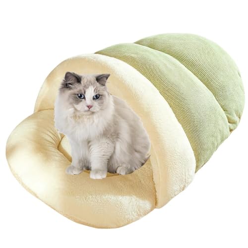 Lifetips ラグドール ペットベッド 犬猫兼用 冬用 寝袋型 ふわふわ クッション 保温 防寒 洗える 小型犬 中型犬 室内 おしゃれ 北欧風 ソファ ハウス 快眠グッズ 抱っこ感覚 多頭飼い対応 寝具 抗菌 防臭 速乾 低アレルゲン 軽量 省スペー