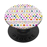 Rainbow Polka Dot Stylish Shapes Mania