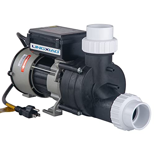 Image of Bath Pump, 1.0HP Hot Tub Bath Pump - LX Pump Motor 115V, 1.5 inch Port, 0.75KW Input Power - Compatible with OEM models (Model: WCA100)
