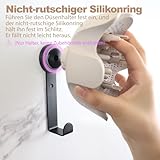 Hair Dryer Holder for Shark Flex Style, Wall Mount, Compatible with Shark FlexStyle, Curling Iron Organiser, Rack with Cord Hanger for Accessories, Curlers, Brushes, Diffuser and Attachments - Image 4