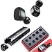 Produktbild Linklike True Wireless Earbuds W/Dual Mic Clear HD Calls, 6 Paar Ohrstöpsel für bequeme Passform, Bluetooth 5.0 In-Ear-Kopfhörer, Stereo Hi-Fi, 40 Stunden Spielzeit, IPX7 wasserdicht