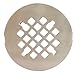Plumbest D40-010 4 1/4" Snap-in Replacement Shower Drain Strainer, Satin Nickel