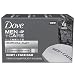 Dove Men+Care Elements Body and Face Bar Charcoal + Clay 4 oz, 4 Bar