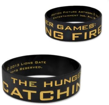 The Hunger Games 'Mockingjay' Silicone Wristband