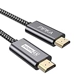 hdmi yuv420 [Kompatibel mit allen HDMI-Komponenten]: Rückwärtskompatibel mit allen HDMI-Versionen, einschließlich HDMI 1.3 / 1.4 / 2.0 / 2.0a / 2.1. Metallabschirmung und vergoldete, korrosionsbeständige Anschlüsse können externe Signalstörungen verhindern, eine stabile Signalübertragung gewährleisten und Signalverluste minimieren.