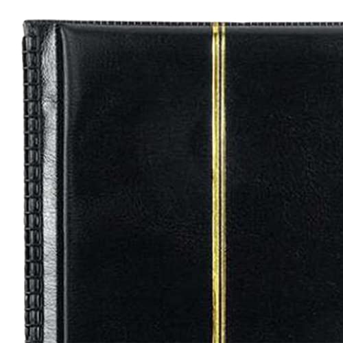 Colaxi StampAlbum SuppliesStampCollectionDisplayFolderBooks StampAlbumBinder StampCollectors, Black