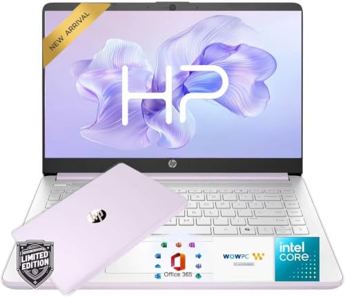 Image of HP Ultrabook Laptop with Copilot AI • Intel 4-Core N150 CPU • Microsoft Office 365 Included • 8GB RAM • 128GB SSD + 1TB Cloud Storage • Windows 11 • Thin & Portable