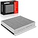 A-Premium Cabin Air Filter with Activated Carbon Compatible with Mercedes-Benz W163 Series ML320 1998-2003, ML350 2003-2005, ML430 1999-2001, ML500 2002-2005, ML55 AMG 2000-2003, Replace# 1638350047