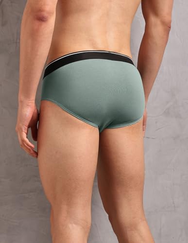 Image of U.S. Polo ASSN. Men's OEB18 Cotton Stretch Breathable Underwear Briefs - Pack of 2