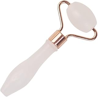 Rodillo de masaje facial de piedra de jade po...