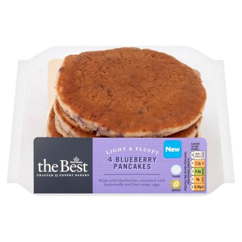 Morrisons The Best Blueberry Pancakes 4pk
