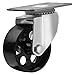 Online Best Service 4 All Steel Swivel Plate Caster Wheels Heavy Duty High-Gauge Steel 1200lb Total Capacity (3