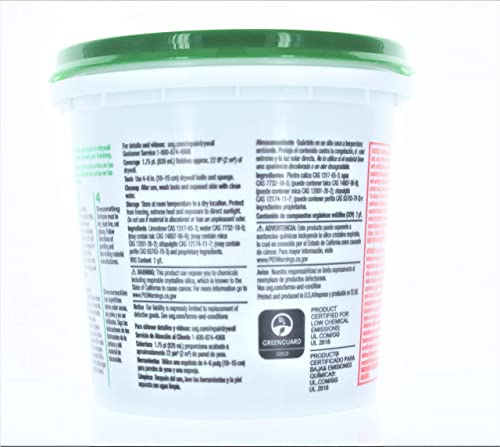 U S GYPSUM 380270072 U S Gypsum 380270 Quart Ready-To-Use Joint Compound, Off-White, 1.75 pt