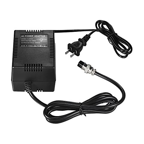 Btuty High-power Mixing Console Mixer Power Supply AC Adapter 17V 1500mA 50W 3-Pin Connector 110V Input US Plug for Yamaha MG16/6FX/MG166C/MG166CX and Other 10-Channel or above Mixing Consoles Cover