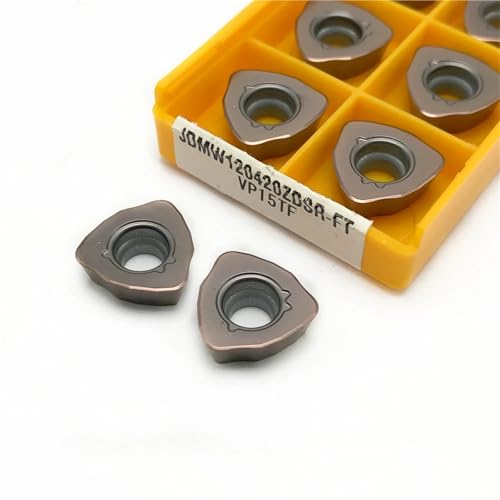 Juego de 10 Fresas CNC JOMW VP15TF miniatura 2
