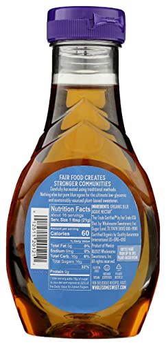 Wholesome Sweeteners Organic Blue Agave, 11.75 Oz #TOP2