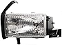Evan Fischer Headlight Assembly Compatible with 1994-2002 Dodge 1500 2500 3500 - Halogen Old Body Style Driver Side
