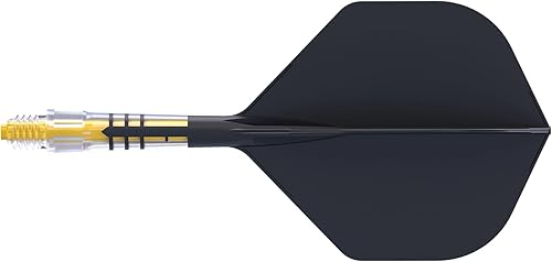 CUESOUL ROST T19 - Eje de dardos integrado de carbono y forma estándar de vuelo, juego de 3 CUESOUL ROST T19 - Eje de dardos integrado de carbono y forma estándar de vuelo, juego de 3