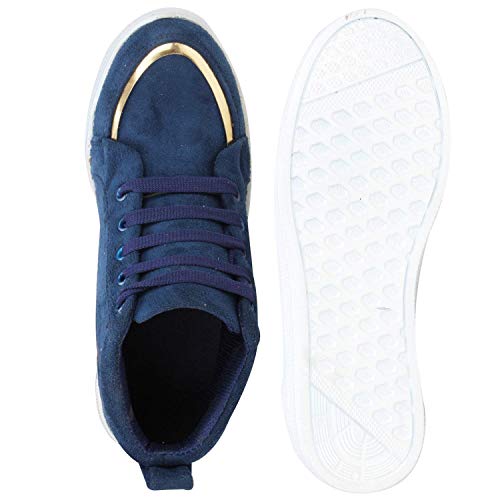 Image of Commander Stylish High Ankle Sneakers for Girls [Model 701]