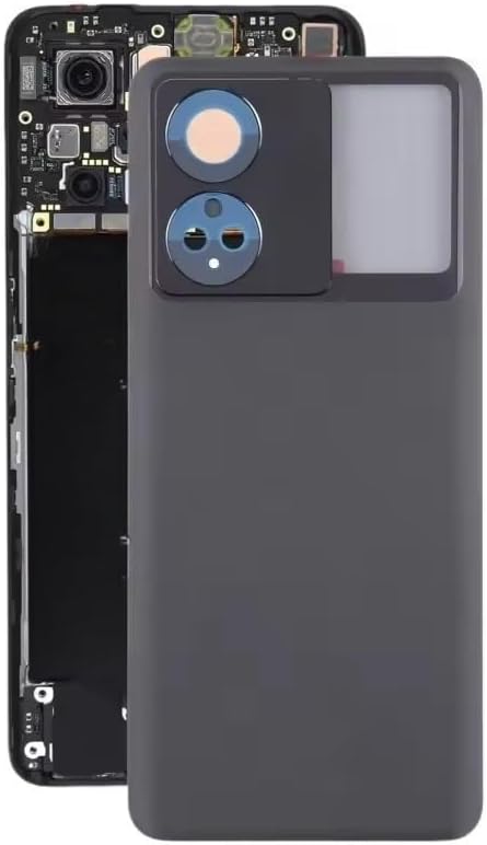 for Realme GT Neo 5 Replacement Battery Back Cover with Camera Lens – Compatible Rear Housing Case (White)