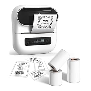 M220 Label Maker, Phomemo’s New Flagship 3.14 Inch Bluetooth Thermal Label Printer for Barcode, Address, Labeling…