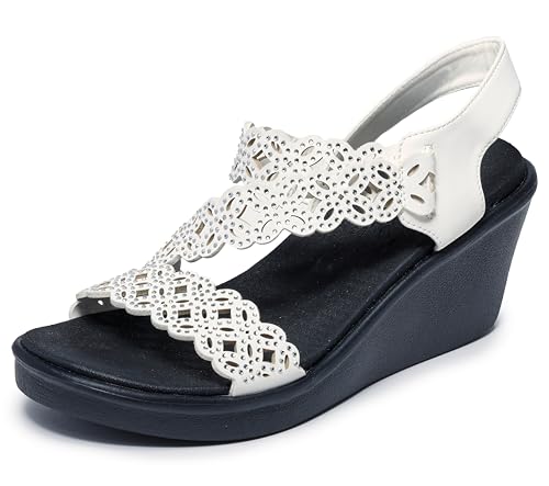 Sandale cale Skechers Rumble On soulage les pieds sensibles