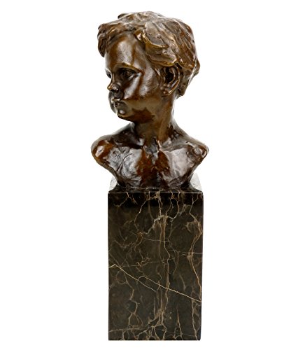 Busto de bronce Knabe para decoración de interiores: soluciona espacios sin vida 2