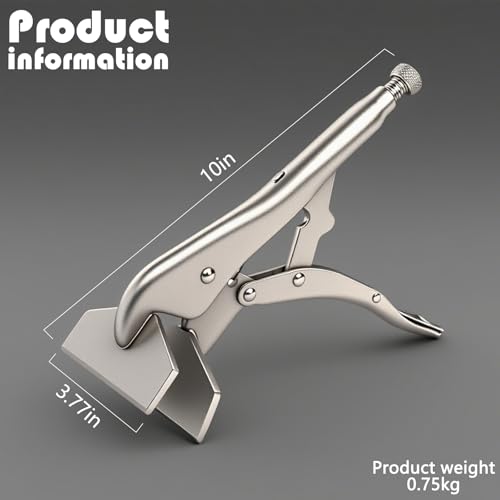Pince de soudage robuste 25,4 cm pour bloquer et assembler le métal - 7