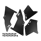 Fydun Spritzschutz mit Clips 4 Stück Liner Guard Splash Seals Clip für FJ Cruiser 53886-35020 5373535150 53735-35150